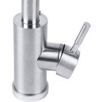 KORVIXA Stainless Steel Kitchen Mixer Tap Sink Basin in Silver | Size: 10000mm x 520mm