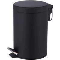 EONLION BLACK STAINLESS STEEL BATHROOM BIN SET | Size: 100 cm