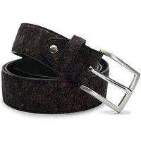 V.GAN Men's Cork 3.5Cm Belt in Black | Size: Large