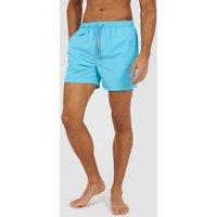 Brave Soul Men's Elasticated Swimshorts in Aqua | Size: XL