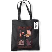 Thiago Correa Men's Friday Night Tote Bag in Black