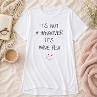 60 SECOND MAKEOVER Women's Hangover Wine Flu Nightie in White | Size: Small