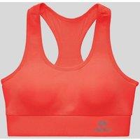 Tommy Life Women's Sleeveless Cropped Fitted Sports Top in Tangerine | Size: Large