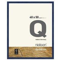 nielsen Quadrum 40 x 50cm Wooden Picture Frame With Protective Glass Front in Blue | Size: 40 x 50 cm