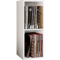 VCM Records LP Stand Shelf Platto 2f in White