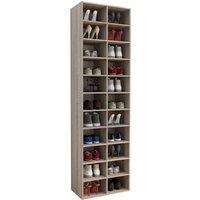 VCM Shelf Shoe Cabinet Shoe Shelf Hinsol XL in Natural