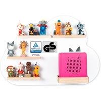 BOARTI Shelf Wood Cloud Toniebox Tonies in White