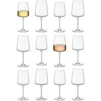 Bormioli Rocco 12pc Nexo Wine Glass Set in Clear