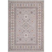 Kukoon Machine Washable Looped Pile Beige Vintage Living Room Area Rug | Size: 80 cm x 150 cm
