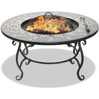 Centurion Supports GINESSA Garden Heater Fire Pit Brazier, Coffee Table, BBQ Ice Bucket