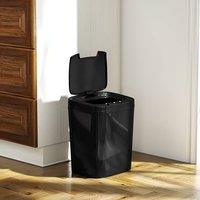 HOMCOM 15L Sensor Bin, Automatic Touchless Kitchen Bin, Battery Operated in Black