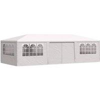 Berkfield Home Professional Party Tent with Side Walls 4x9 m White 90 g/m?