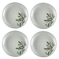 Eden Project Set of 4 Ceramic Dinner Plate 24cm