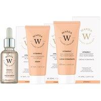 WARDA Skin Glow Boost Vitamin C Anti-Aging Moisturiser 50m + Vitamin C Glow Boost Anti-Aging Oil-Serum 30ml + Skin Glow Boost Vitamin C Anti-Aging