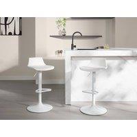 Vente-unique Polypropylene Bar Stool - White - CALAS