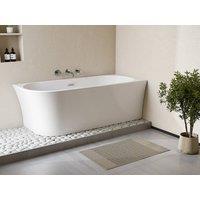 Vente-unique Corner Bathtub - 170 X 75 X 59 Cm - Acrylic - White - Right-Hand