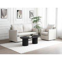Vente-unique MDF Coffee Table - Black - LORIMILA