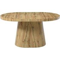 Vente-unique 6 +12 Seater Extendable Dining Table In MDF - Light Natural - CLOEVA in Light Oak