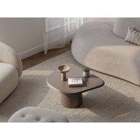 Vente-unique Metal Coffee Table - Taupe - ZINARA in Brown