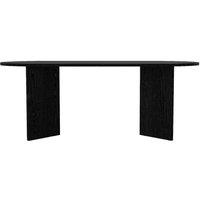 Vente-unique 8 - Seater Dining Table - Black - TOPANIA