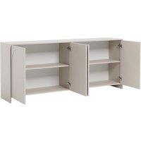 Vente-unique Sideboard With 4 Doors - Beige - NALYRA By Maison Cphy