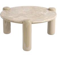 Vente-unique Marble & MDF Coffee Table - Beige - NARODI