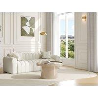 Vente-unique MDF Coffee Table - Lacquered Beige - SYBEVA