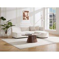 Vente-unique MDF Coffee Table - Lacquered Brown - ANTELADA in Chocolate