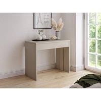 Vente-unique 12 - Seater Console Table - 6 Extensions - Beige - ONEGA