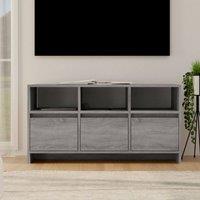 Berkfield Home TV Cabinet Grey Sonoma 102x37.5x52.5 cm Engineered Wood