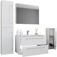 VCM 5-piece washbasin washbasin Badinos SC in White