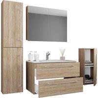 VCM 5-piece washbasin washbasin Badinos SC in Natural