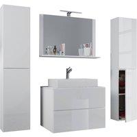 VCM 5-piece washbasin washbasin Lendas XL in White