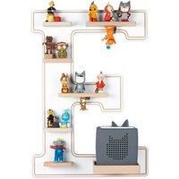 BOARTI Shelf Letter E for Toniebox Tonies in White