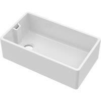 Balterley Single Bowl Belfast Kitchen Sink with Overflow 795 x 460 x 245mm in White