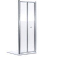 Balterley Bi-Door, 700 x 1900mm in Silver