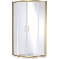 Balterley Ellenhall 8mm Glass Quadrant Shower Enclosure, 1000x1000mm in Metallics