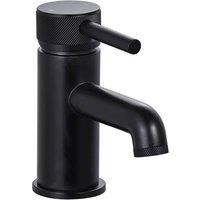 Balterley Round Mono Basin Mixer Tap, Black