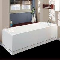 Balterley Front Bath Panel, White Gloss Acrylic Finish, 1500mm
