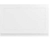 Balterley Shaker Style End Bath Panel White, 800mm in White