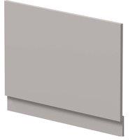 Balterley Bath End Panel, Acrylic Finish, 750mm in Grey