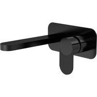 Balterley 2 Tap Hole Wall Mounted Basin Mixer in Black