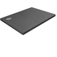 Balterley Contemporary Rectangular Shower Tray, 1300x800mm in Grey