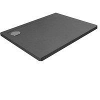 Balterley Contemporary Rectangular Shower Tray, 1400x800mm in Grey