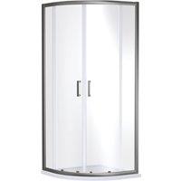 Balterley Shower Quadrant Enclosure, 900x1900mm in Silver