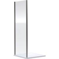 Balterley Side Panel, 1000x1900mm in Silver