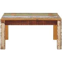 Berkfield Home Coffee Table 80x80x40 cm Solid Reclaimed Wood | Size: 80 x 80 x 40 cm