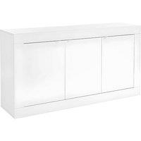Vente-unique 3 - Door Buffet - White Lacquered - COMETE