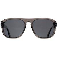 Persol Rectangle Smoke Black Polarized PO3310S Jean in Grey