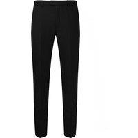 David Luke Men's Senior Boys Skinny Fit School Trousers in Black | Size: 27S
